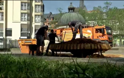 Heilende Mineralien – Kochbrunnen in Wiesbaden wird gereinigt