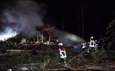 Waldbrand bei Wiesbaden