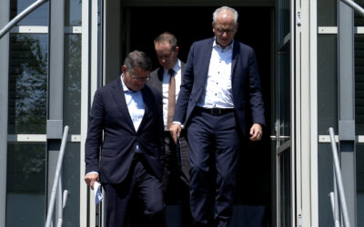Kabinett tagt auf dem Hessentag