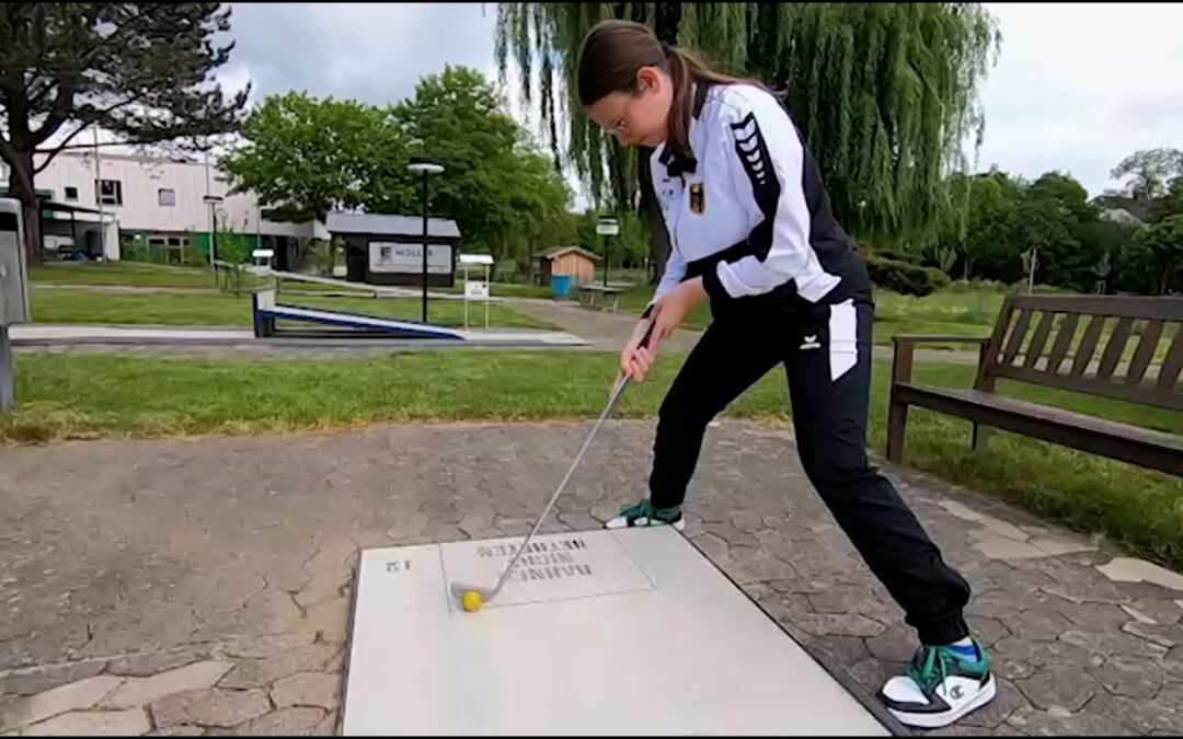 Minigolf ganz groß – Felicitas Haubrock ist Junioren-Weltmeisterin