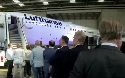 Sauberer und effizienter – Neues Flugzeug der Lufthansa