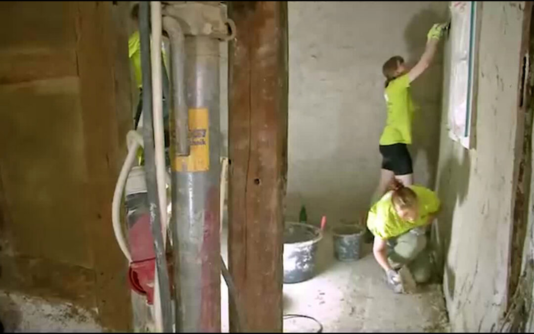 Freiwillige Aufbauhelfer im Ahrtal
