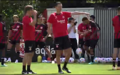 Trainingsauftakt bei Eintracht Frankfurt