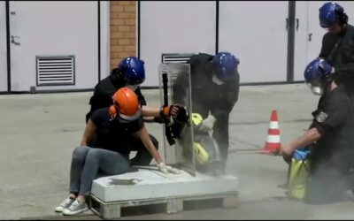 Polizei trainiert Gefahrensituationen