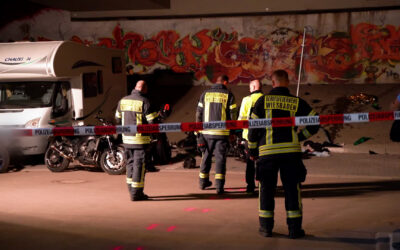 Ungewöhnlicher Motorrad-Crash in Wiesbaden