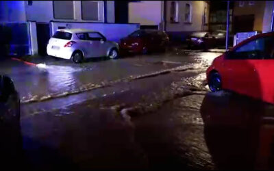 Heftiges Unwetter zieht über Rheinland-Pfalz und Hessen