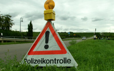 Zweiradkontrolle bei Bad Dürkheim