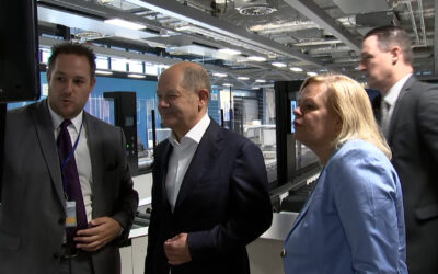 Bundeskanzler zu Besuch in Hessen