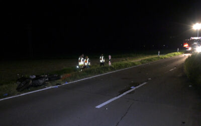 Zwei Tote nach Motorradunfall