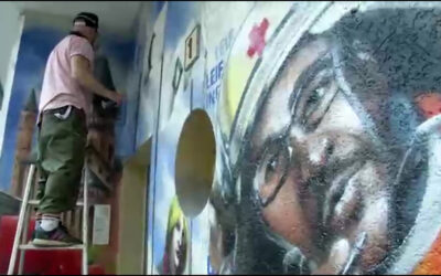 Graffiti-Kunst – Leif.Lines verschönert Mainzer Wände