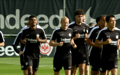 Eintracht Frankfurt vor dem ersten Conference League Spiel