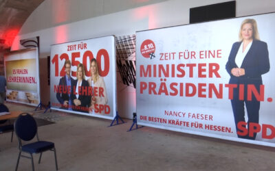 Wahlkampfauftakt der hessischen SPD