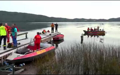 Gyrokopter stürzt in Laacher See