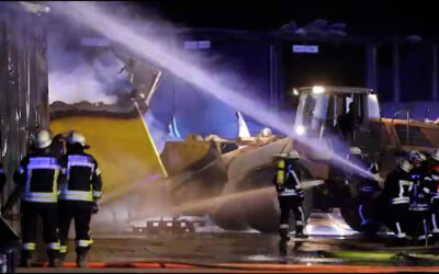 Millionenschaden bei Brand in Großenlüder