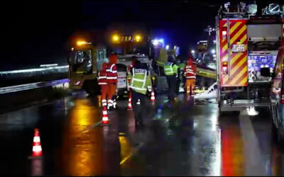 Zwei Tote nach Unfall auf der A61 bei Speyer