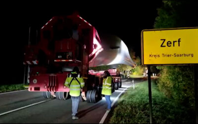 Schwertransport im Kreis Trier-Saarburg