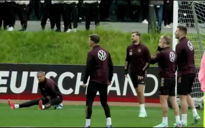 DFB-Elf bereitet sich in Frankfurt auf Länderspiel vor
