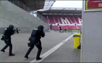 Terrorübung in der MEWA Arena