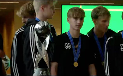 U-17-Weltmeister landen in Frankfurt
