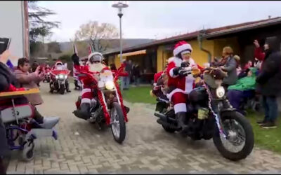 Riding Santas wieder in der Südpfalz unterwegs