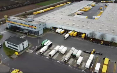 Hochbetrieb im Paketzentrum Saulheim