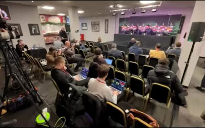 Eintracht Frankfurt vor dem Spiel beim FC Aberdeen