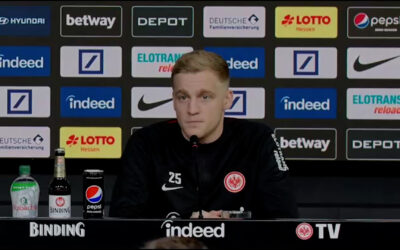 Eintracht stellt van de Beeck vor