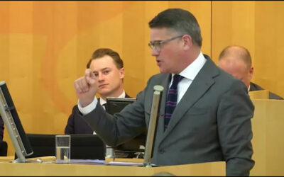 Boris Rhein gibt Regierungserklärung ab