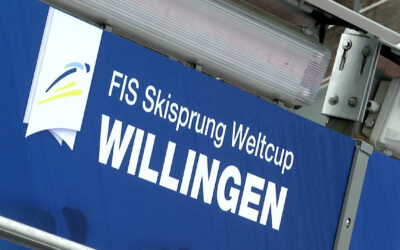 Vorbereitungen für den Skisprung-Weltcup in Willingen