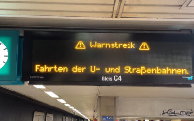 Streik im öffentlichen Nahverkehr