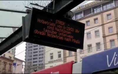 Streik im rheinland-pfälzischen Nahverkehr