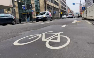 Streit um Fahrrad-Piktogramme