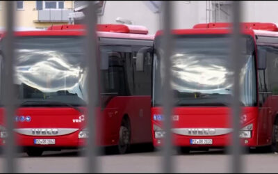Streik im privaten Busgewerbe in Rheinland-Pfalz