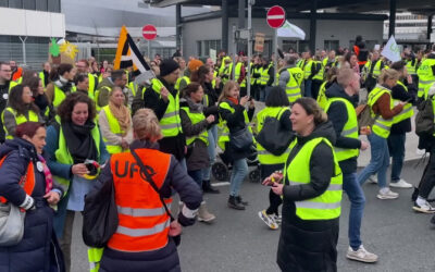 Streik bei Lufthansa und Bahn
