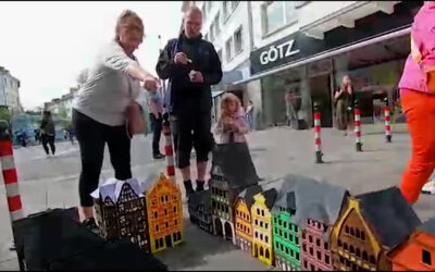 Modell der Gießener Altstadt vor der Zerstörung