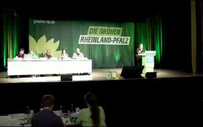 Parteitag der Grünen in Lahnstein