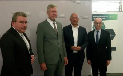 Innenminister Poseck besucht Landeskriminalamt