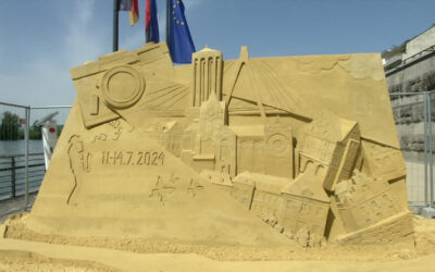Aufwändige Sandskulpturen in Neuwied