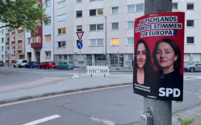 Im Studio: die SPD-Spitzenkandidatin zur Europawahl Katarina Barley