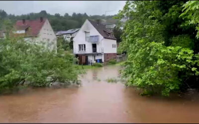 Gewitter und Starkregen in Rheinland-Pfalz