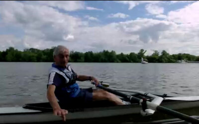 Walter Wagner ist der älteste Regattaruderer der Welt