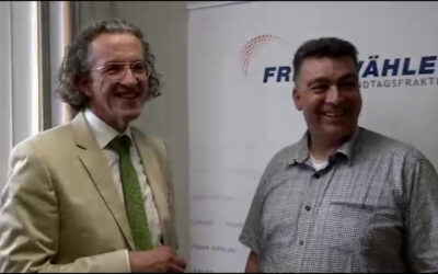 Helge Schwab neuer Fraktionschef der Freien Wähler