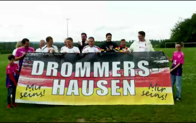 Amateurkicker aus Drommershausen unterstützen die Nationalmannschaft