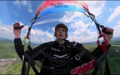 Gleitschirmfliegen an der Wasserkuppe