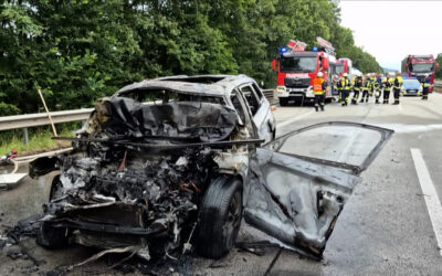 Schwerer Unfall auf der A 1