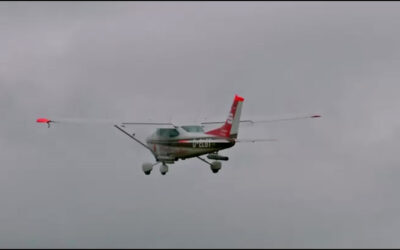 Hoch hinaus: Hagelflieger Marc Umstätter