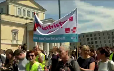 Demonstrationen gegen Kürzungen an Unis