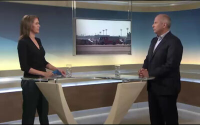 Studiogespräch mit Hessens Innenminister Roman Poseck über Sicherheitslage, Klimakleber und Islamisten
