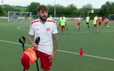 Amputierte spielen weiter Fußball