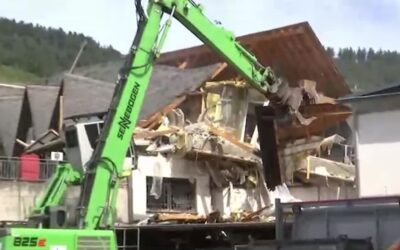 Eingestürztes Hotel in Kröv wird abgerissen